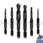 MACHO MAQUINA RECTO NEGRO (OXIDO) TIPO GUN, CON PUNTA EN ESPIRAL, PARA ROSCA PASANTE. REF: 750PY. 7/64 X 40 MARCA MICHIGAN FABRICADO EN USA SUMINISTRADO POR MCTENTERPRISES 750PY-76440