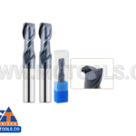 ESCARIADOR FRESA VERTICAL EN TUNGSTENO 4 FILOS PUNTA PLANA SUPERMG (R1,0) 12.0mm x 30.0mm x 12.0mm x 75.0mm REf. 320012