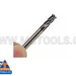 ESCARIADOR FRESA VERTICAL EN TUNGSTENO 4 FILOS PUNTA PLANA SUPERMG (R0,2) 3.0mm x 12.0mm x 4.0mm x 50.0mm REf. 320003
