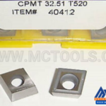 INSERTO CM14NT2L ROSCADO COBRA CARBIDE