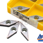 INSERTO ROMBO VNMG 160408 PCD-4 (BORO) ALUMINIO TORNEADO ANSHIBA